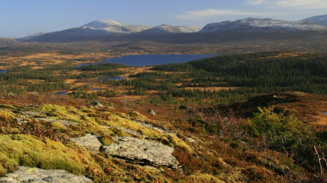 Bildet kan inneholde: highland, fjellrike landformer, fjell, villmark, naturlig landskap.