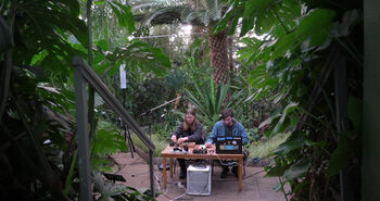 "Concert for plants" - Daria Orlova with Roman Kamilov