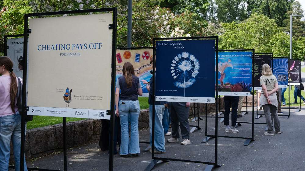 Bildet kan inneholde: reklame, banner, plakat, skilt, reklameplakat.